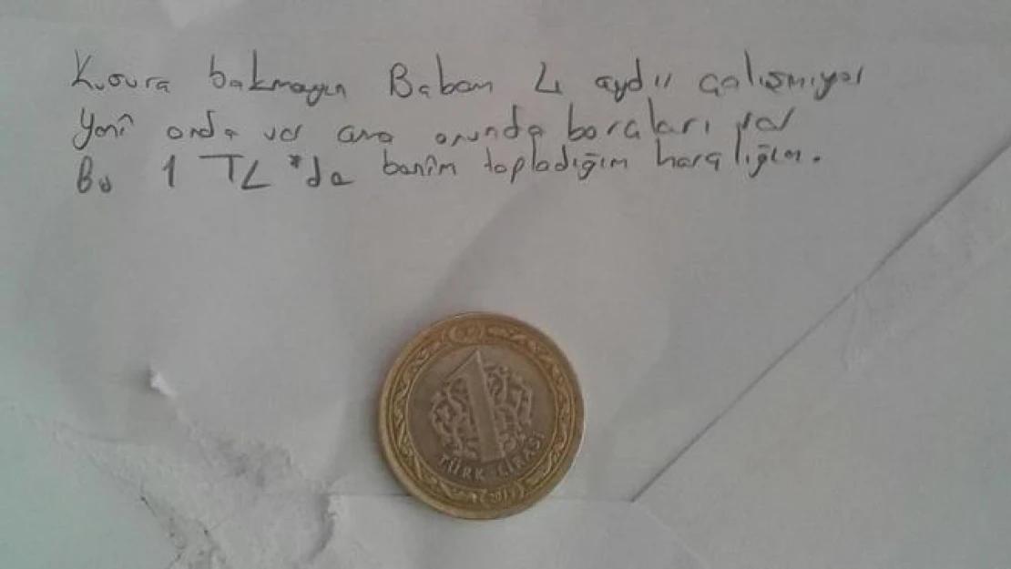 Ƈ lira bağışlayan' Ebru 'ayın öğrencisi' seçildi