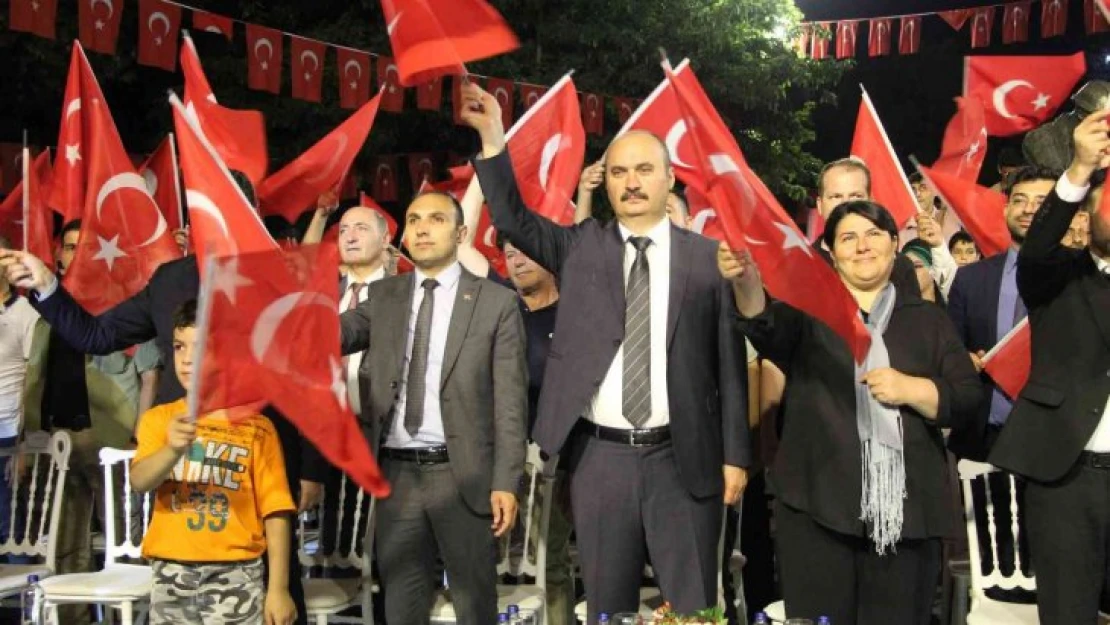 15 Temmuz Demokrasi ve Milli Birlik Günü Batman'da coşkuyla kutlandı