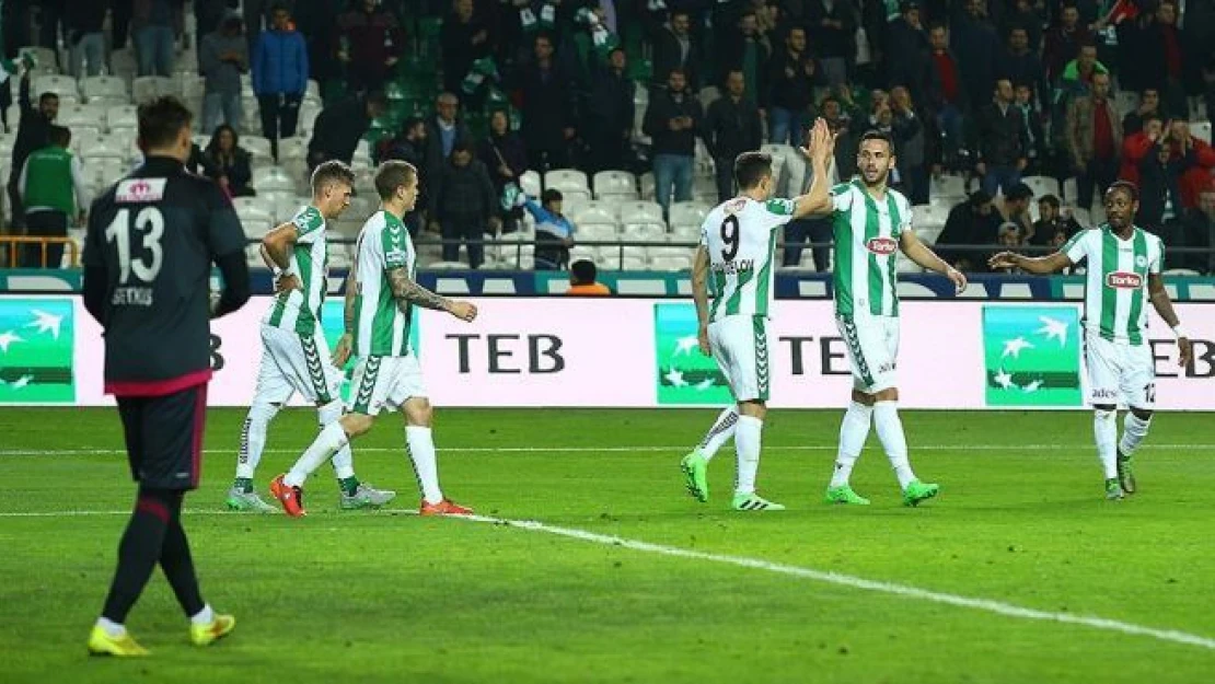 3 puan Torku Konyaspor'un