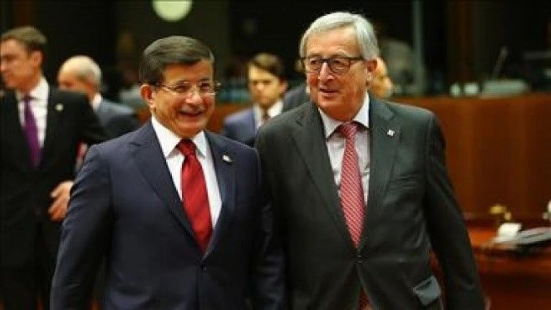 AB Komisyonu Başkanı Juncker'den Davutoğlu'na mektup