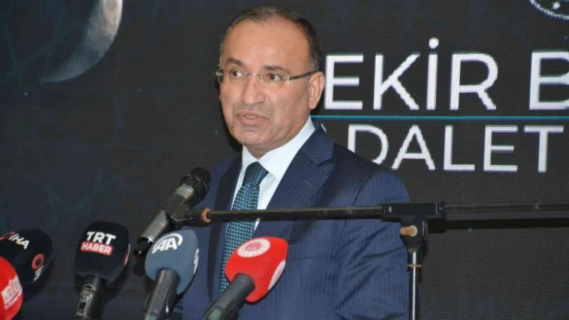 Adalet Bakanı Bekir Bozdağ: 'Türk yargısına şaibeli diyenler Türk yargısına iftira atanlardır'