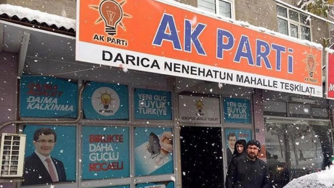AK Parti mahalle temsilciliğine molotofkokteylli saldırı