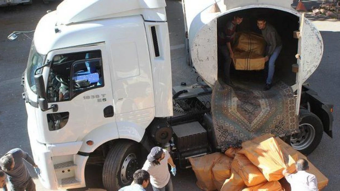 Akaryakıt tankerine 400 bin paket sigara gizlemişler