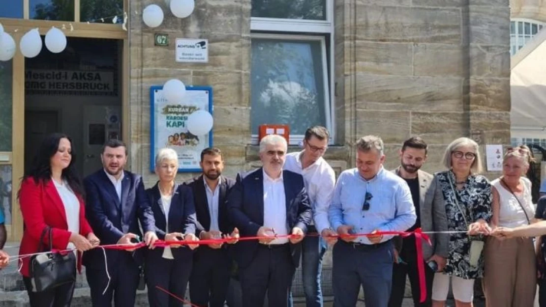 Almanya'daki tarihi tren garı camiye dönüştürüldü