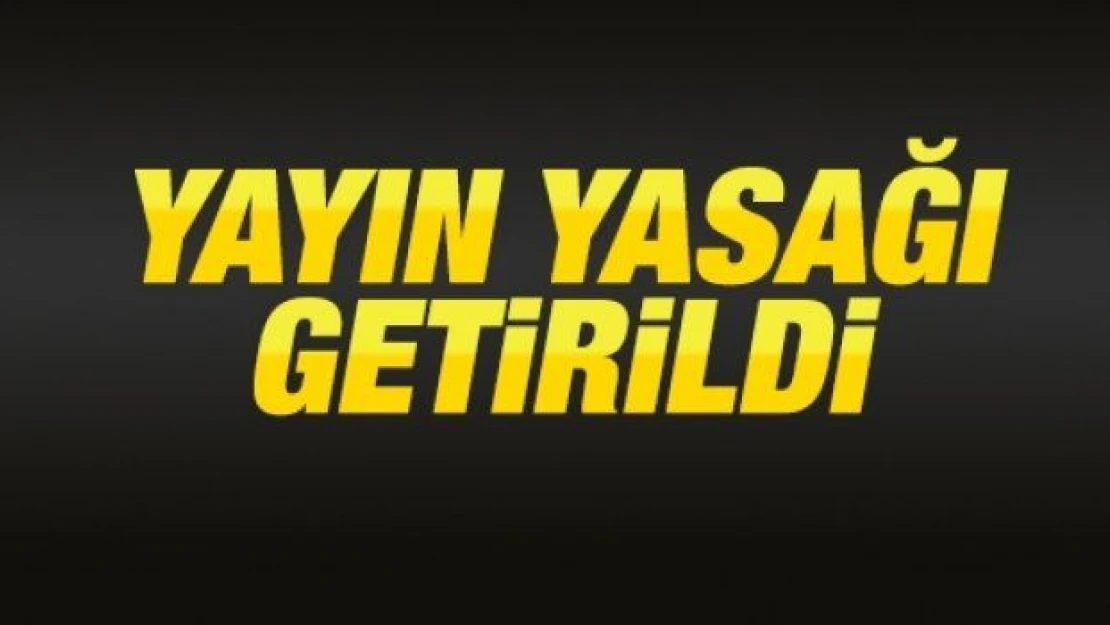 Ankara patlamasına 'yayın yasağı'
