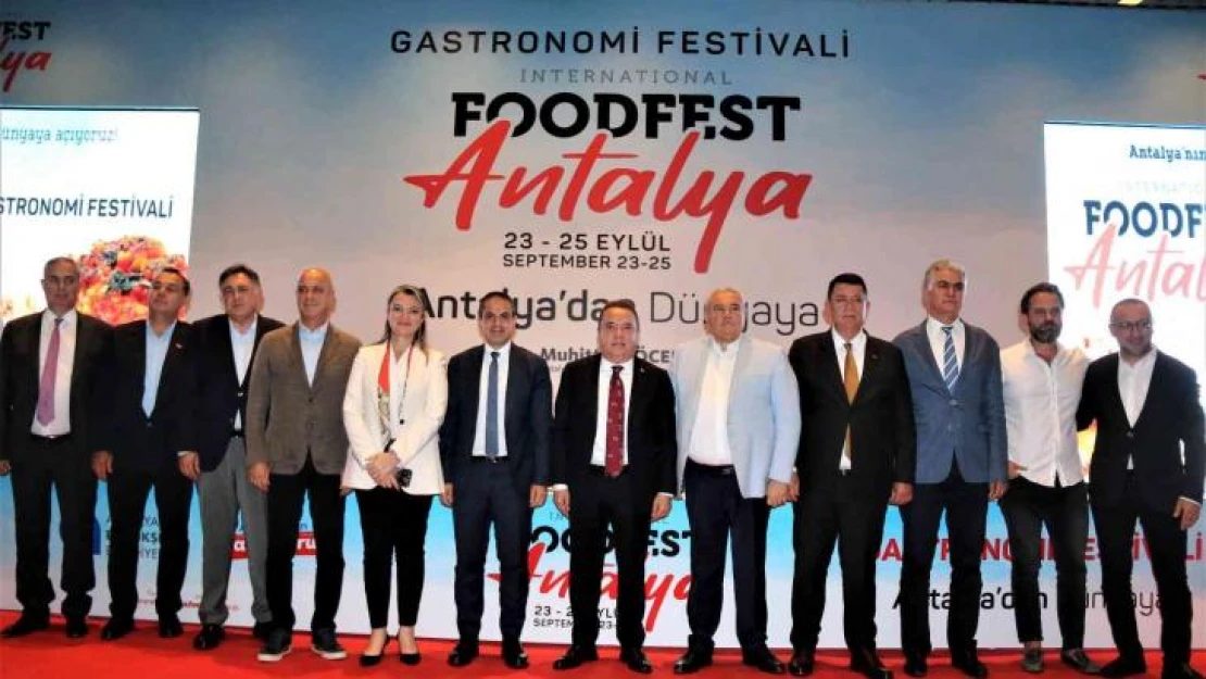 Antalya Gastronomi Festivali'ne hazırlanıyor