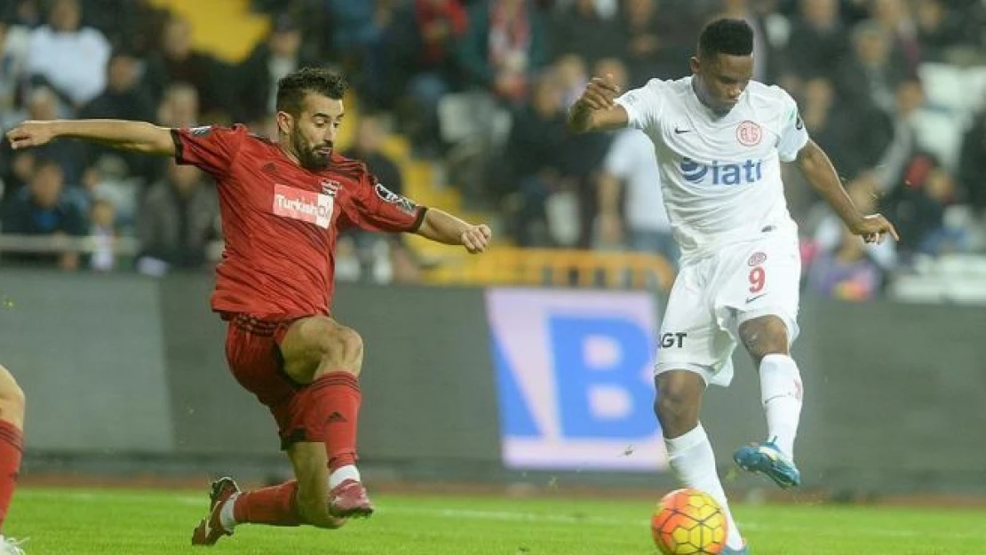 Antalya'da gol çıkmadı