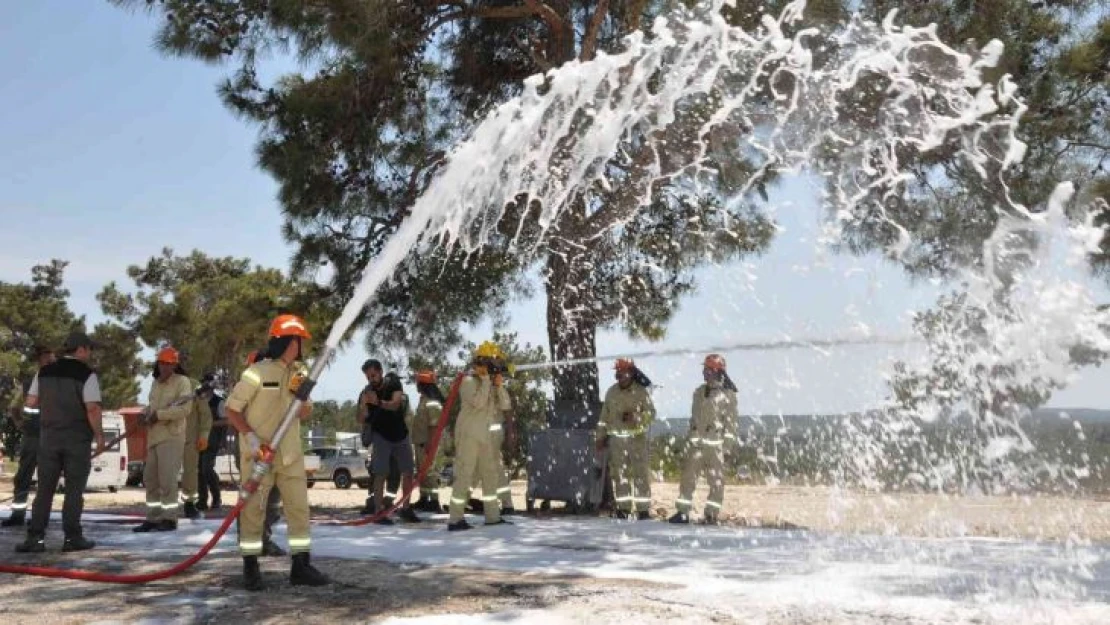 Ateş savaşçıları hazır