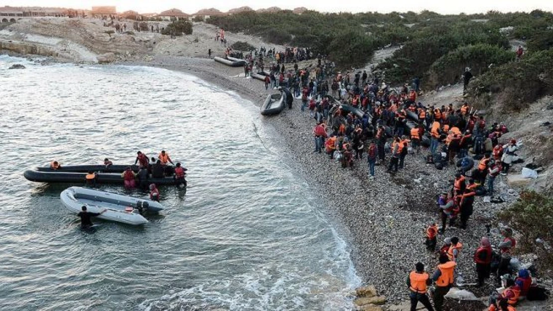 Avrupa'ya 'denizden' 1 milyon sığınmacı geçti