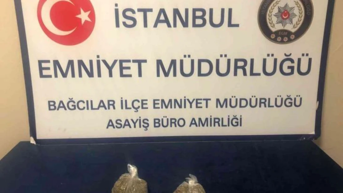 Bağcılar'da 2 uyuşturucu taciri yakalandı