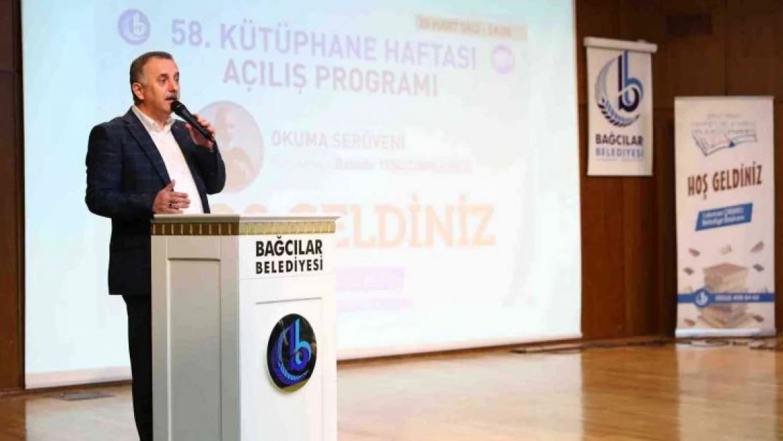 Bağcılar'da 58. Kütüphane Haftası'nın açılışı yapıldı