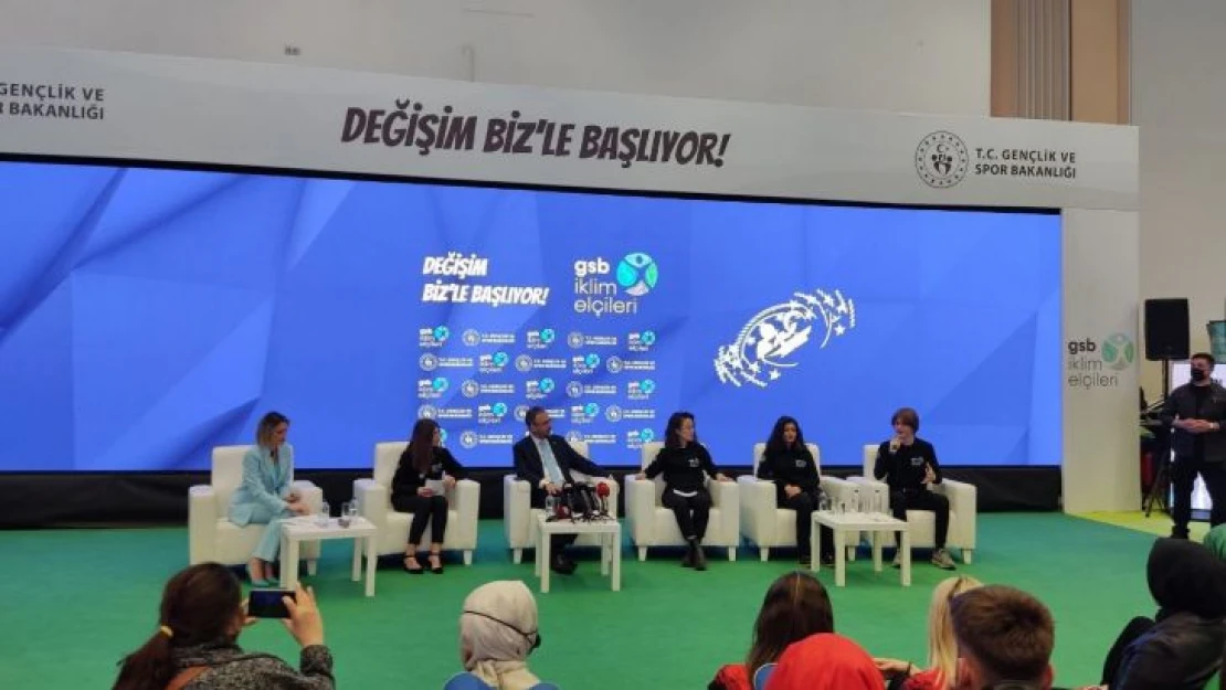 Bakan Kasapoğlu: 'Sporcularımızı iklim elçisi ilan etme noktasında çalışma gerçekleştireceğiz'