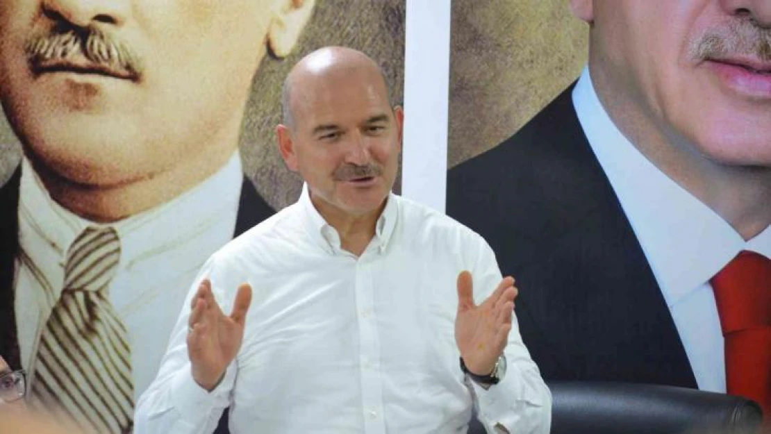 Bakan Soylu: 'Bir tane masada toplanmışlar, örtü altından birbirlerini bıçaklıyorlar'