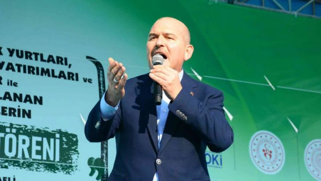 Bakan Soylu: 'O akşam Tayyip Erdoğan'ın önünde diz çökecekler'