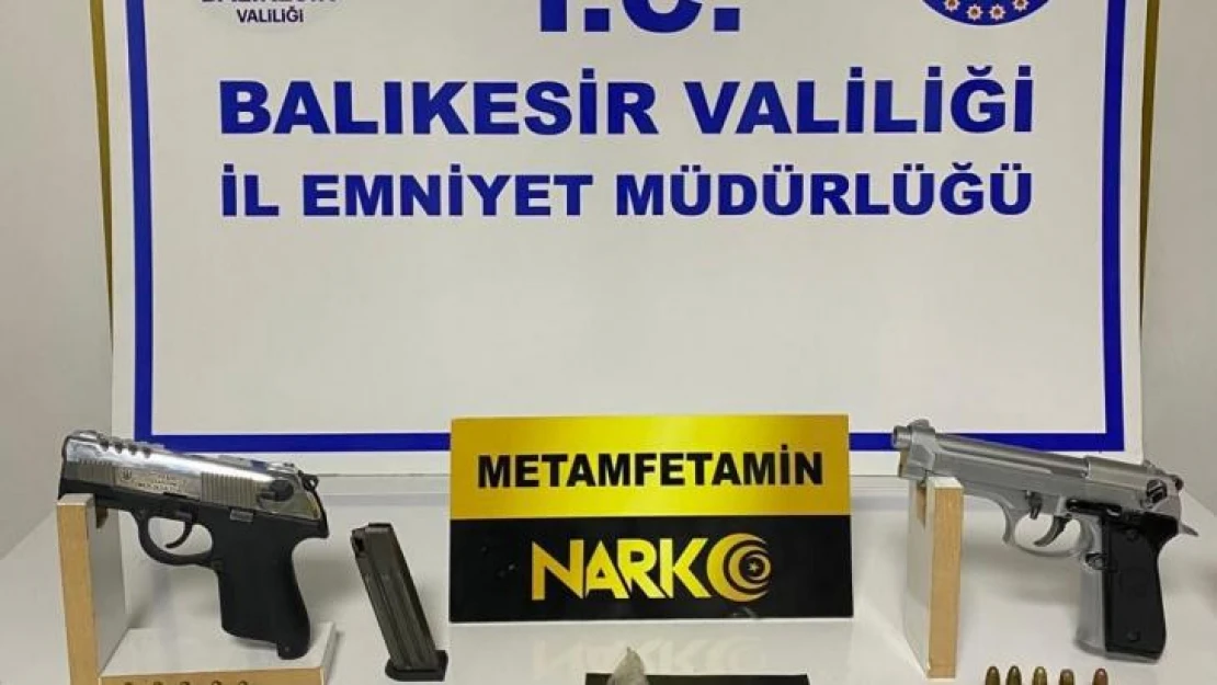 Balıkesir'de polisten 141 şahsa gözaltı