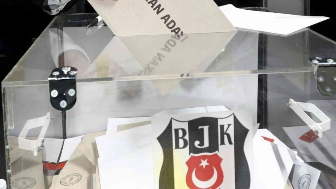 Beşiktaş Olağan Seçimli Genel Kurulu'nda oy verme işlemi sona erdi
