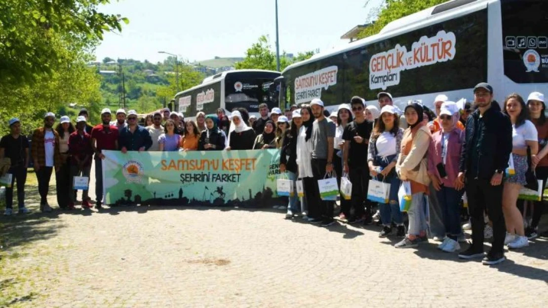 Binlerce öğrenci Samsun'u keşfetti