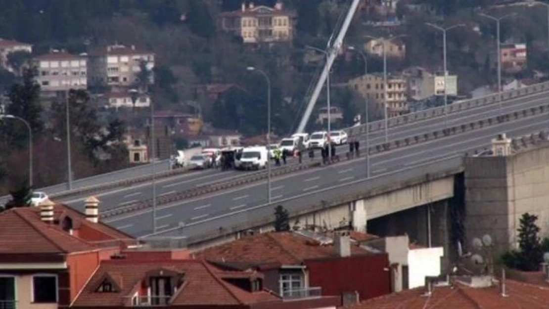 Boğaziçi Köprüsü'nde şüpheli araç alarmı!