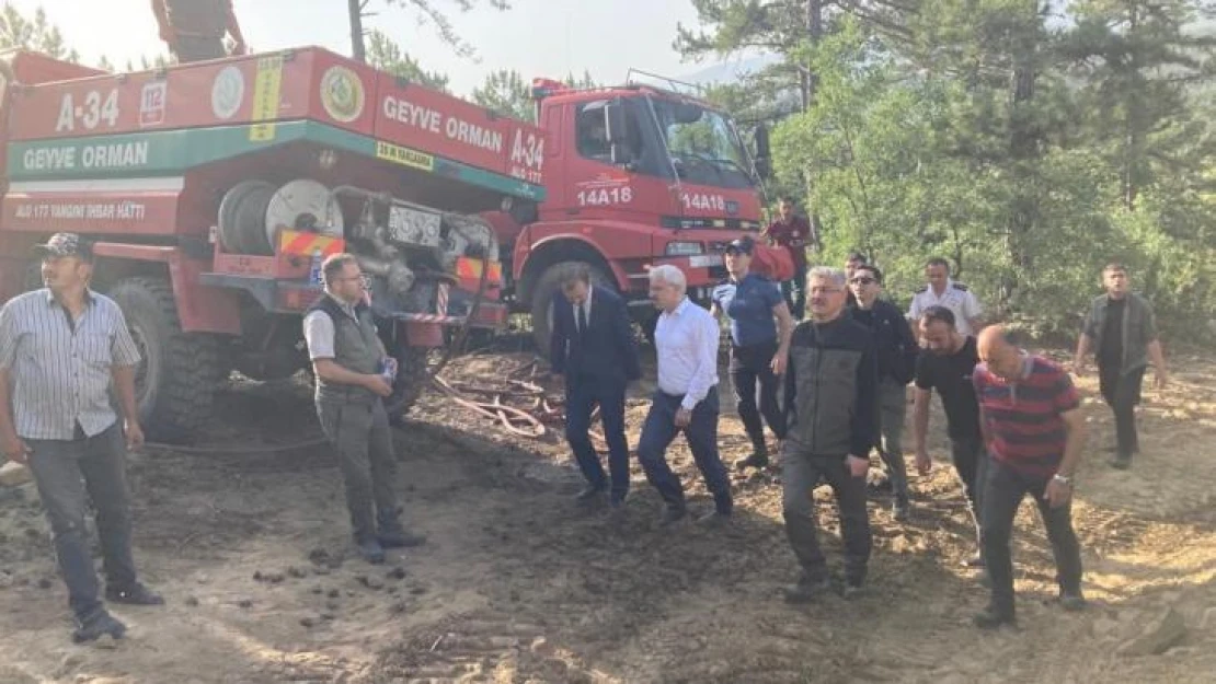 Bolu'daki orman yangını kontrol altına alındı