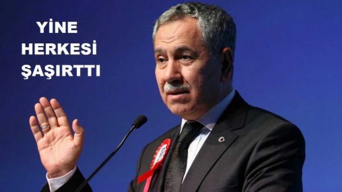 Bülent Arınç'tan şaşırtıcı 400 vekil açıklaması