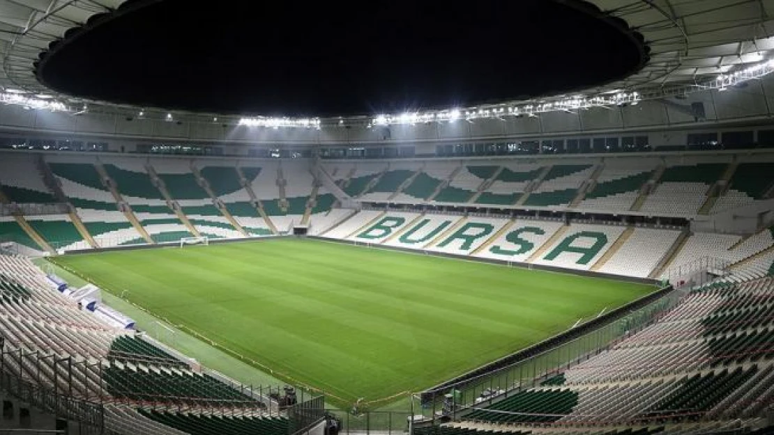 Bursaspor-Trabzonspor maçı yeni stadta oynanacak