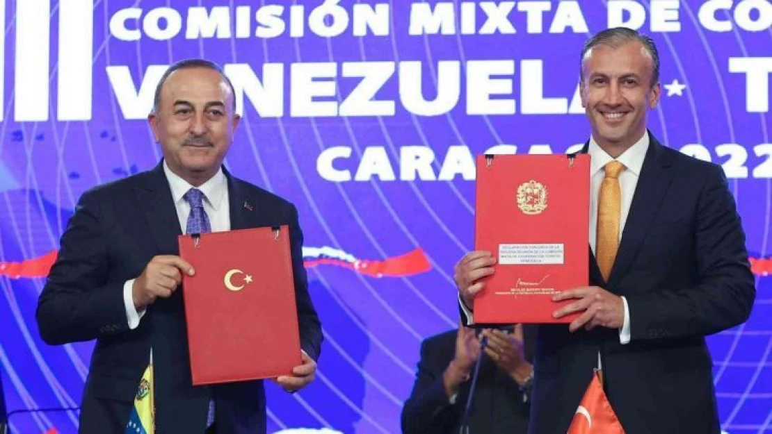 Çavuşoğlu, Venezuela Devlet Başkanı Maduro ile görüştü