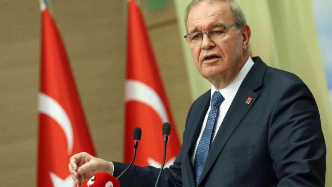 CHP Sözcüsü Öztrak: Kimsenin polisimize yumruk atması kabul edilemez