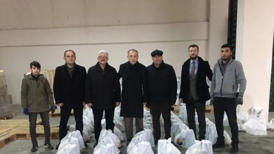 ÇTB'den 2 bin koli gıda yardımı