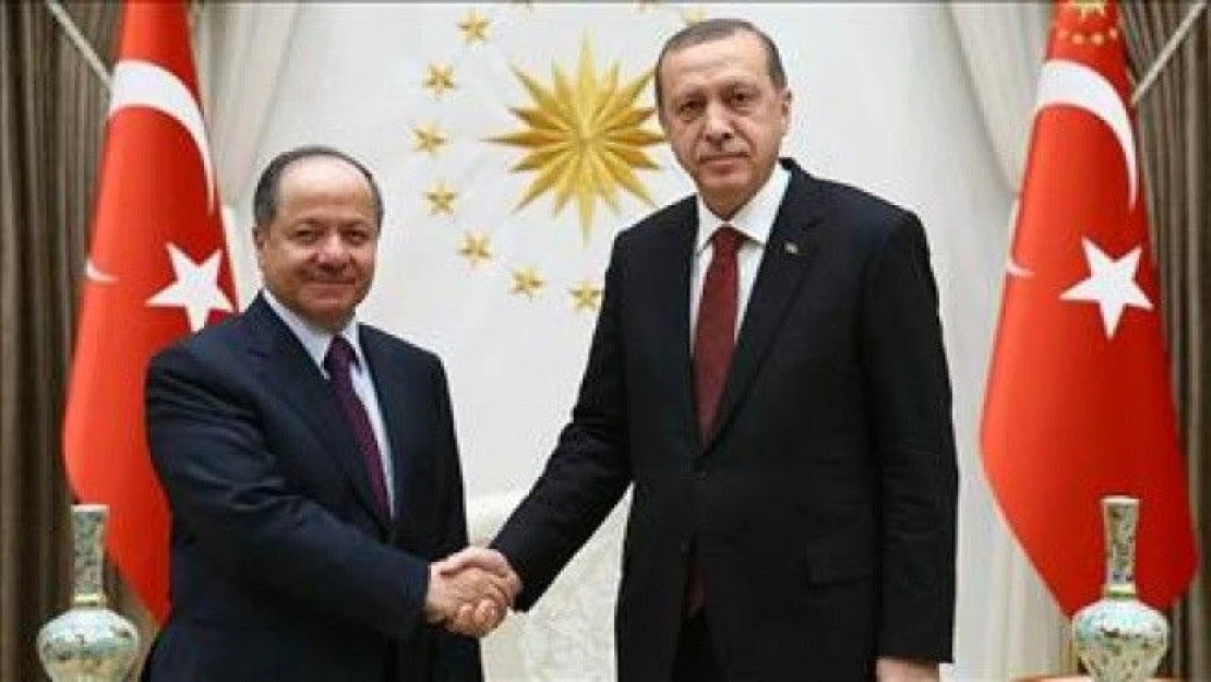 Cumhurbaşkanı Erdoğan, Barzani'yi kabul etti