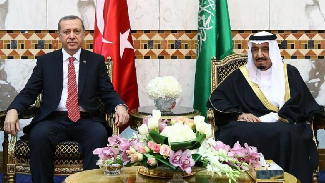 Cumhurbaşkanı Erdoğan ile Suudi Arabistan Kralı Selman görüştü