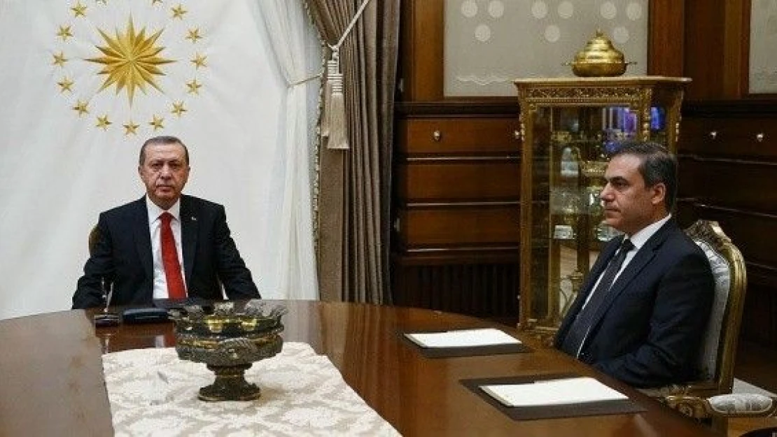 Cumhurbaşkanı Erdoğan MİT Müsteşarı Fidan'ı kabul etti