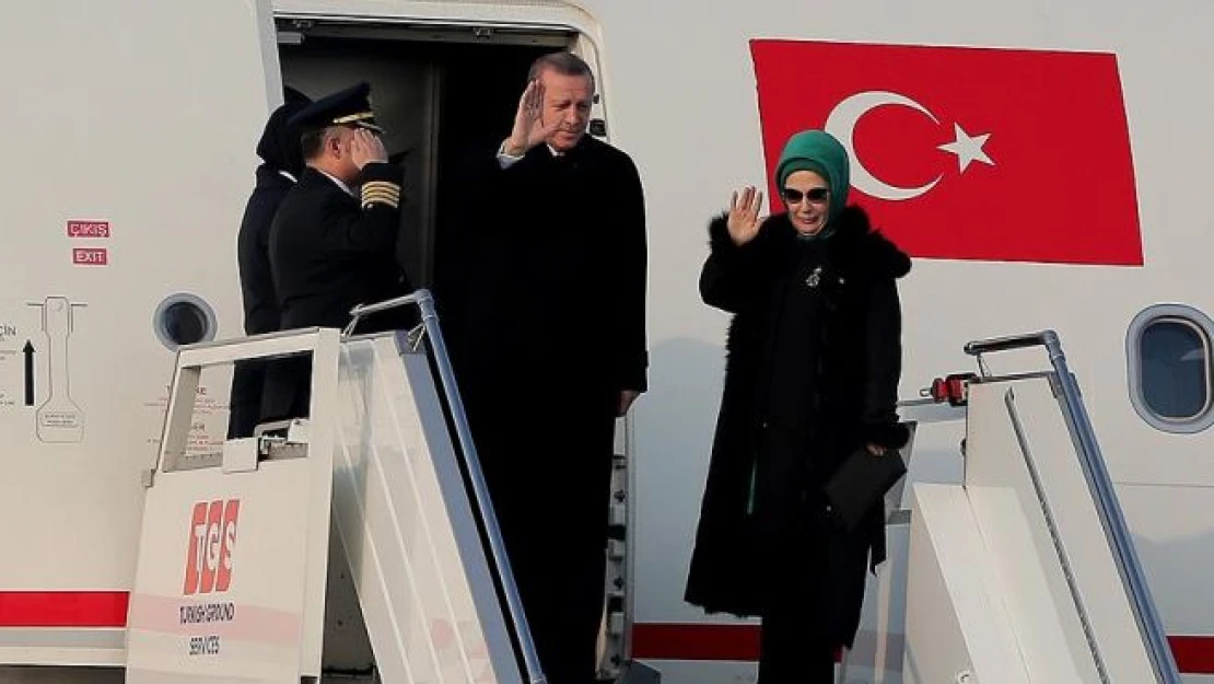 Cumhurbaşkanı Erdoğan Türkiye'ye hareket etti