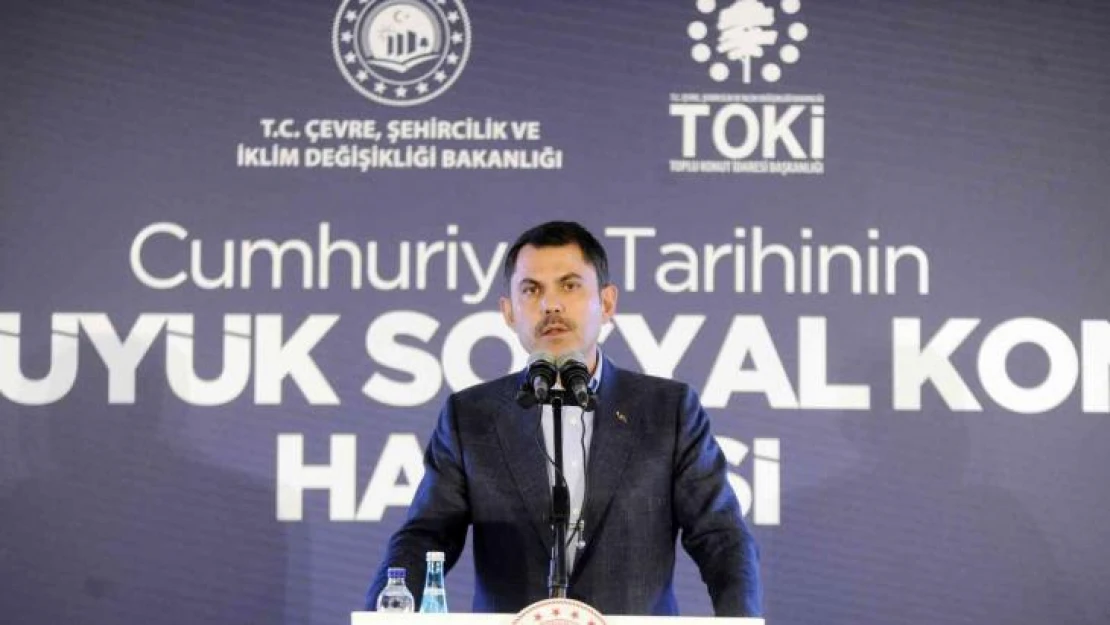 Cumhuriyet tarihinin en büyük sosyal konut hamlesine başvuru yağmuru