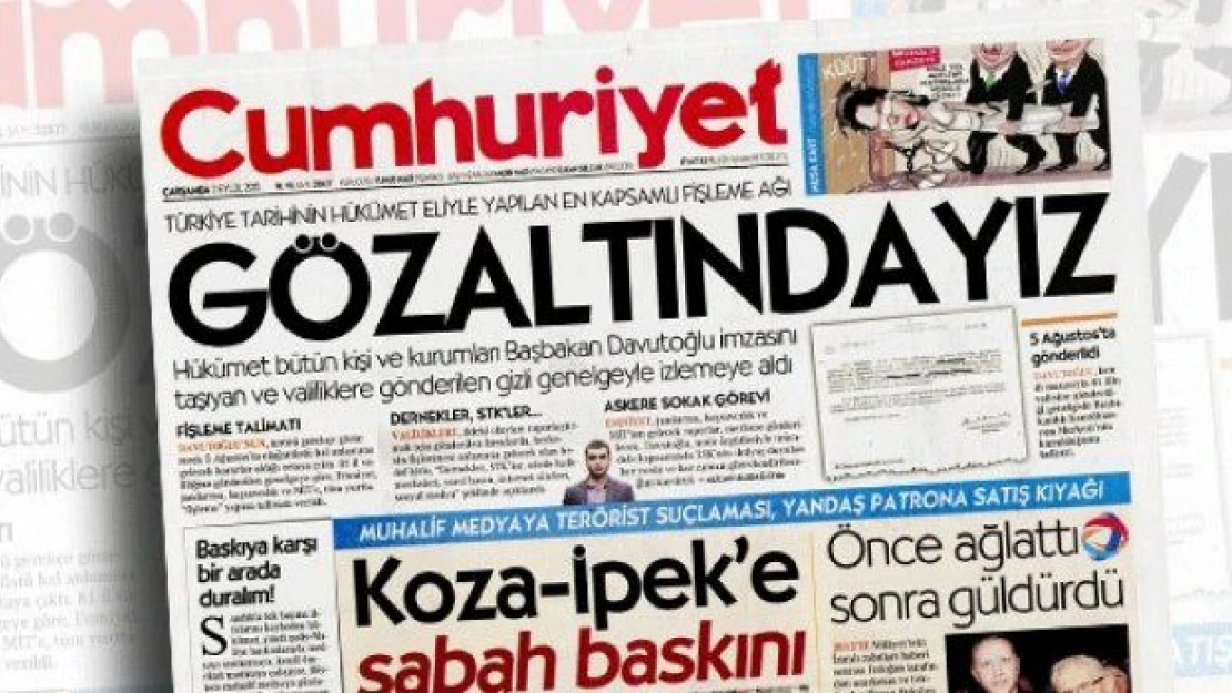 Cumhuriyet'in 'gözaltındayız' haberi yalanmış