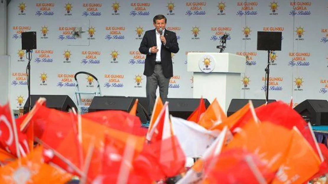 Davutoğlu: 'Başladığımız işi yarım bırakmayacağız'