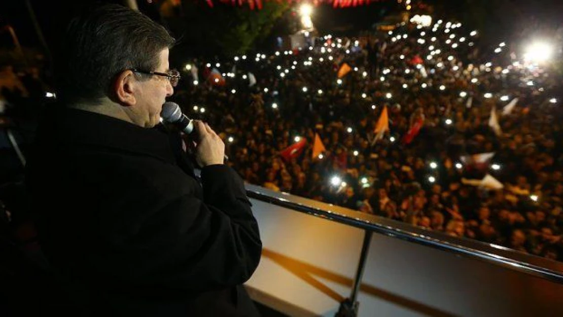 Davutoğlu ilk açıklamaları Konya'da yaptı