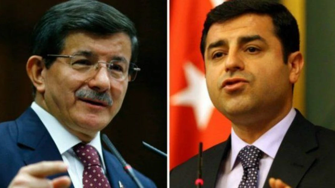 Davutoğlu'ndan Demirtaş'a: Katil görmek istiyorsan aynaya bak
