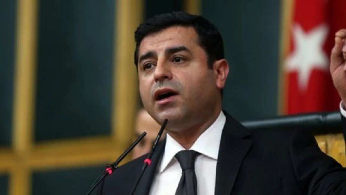 Demirtaş: Dokunulmazlığımızı kaldırmayın biz istifa edelim