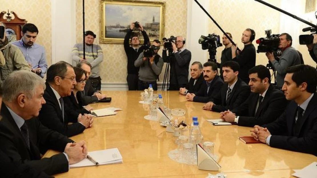 Lavrov-Demirtaş görüşmesinde PYD'ye destek teklifi