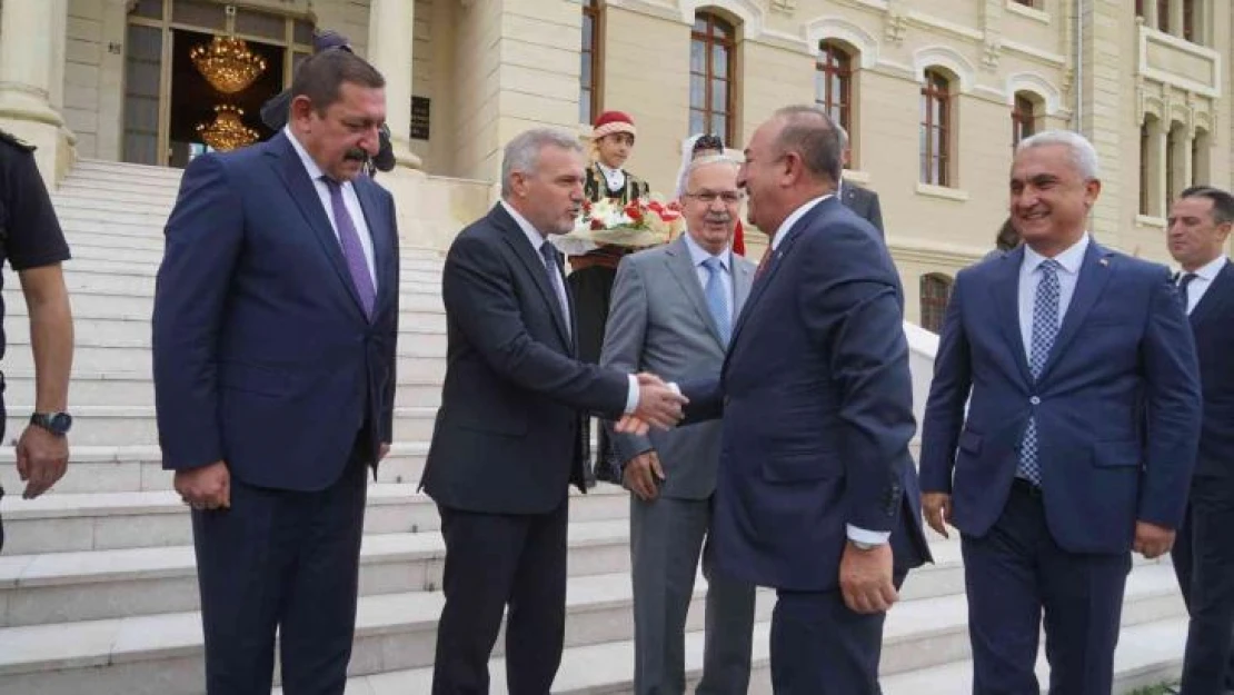 Dışişleri Bakanı Mevlüt Çavuşoğlu, Kastamonu'yu ziyaret etti