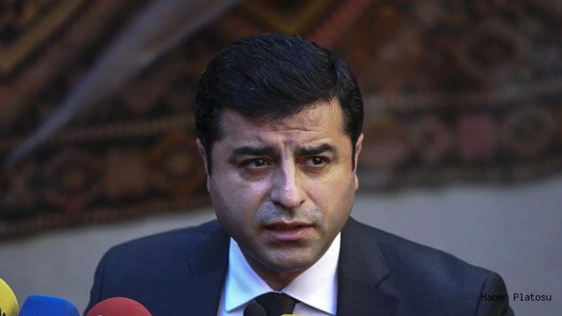 Diyarbakır Cumhuriyet Başsavcılığı'ndan Demirtaş'a soruşturma