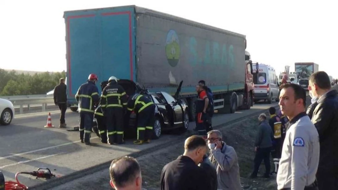 DPÜ Rektörü'nün şoförü trafik kazasında hayatını kaybetti