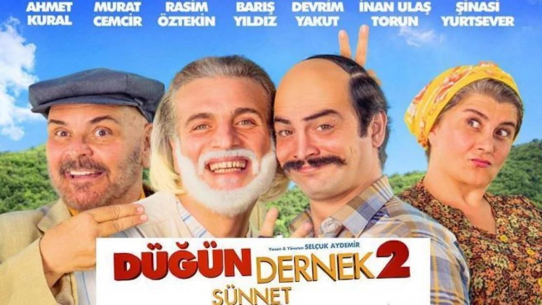 'Düğün Dernek 2: Sünnet'i 4 milyon 730 bin kişi izledi