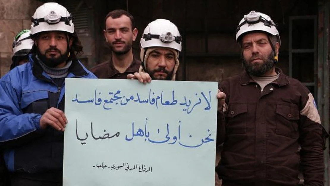 Duma'da 'Madaya' protestosu