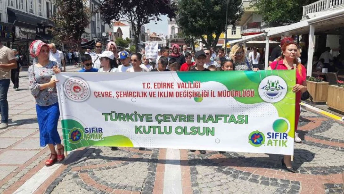 Dünya Çevre Günü 'İlk adım çevre yürüyüşü' ile kutlandı