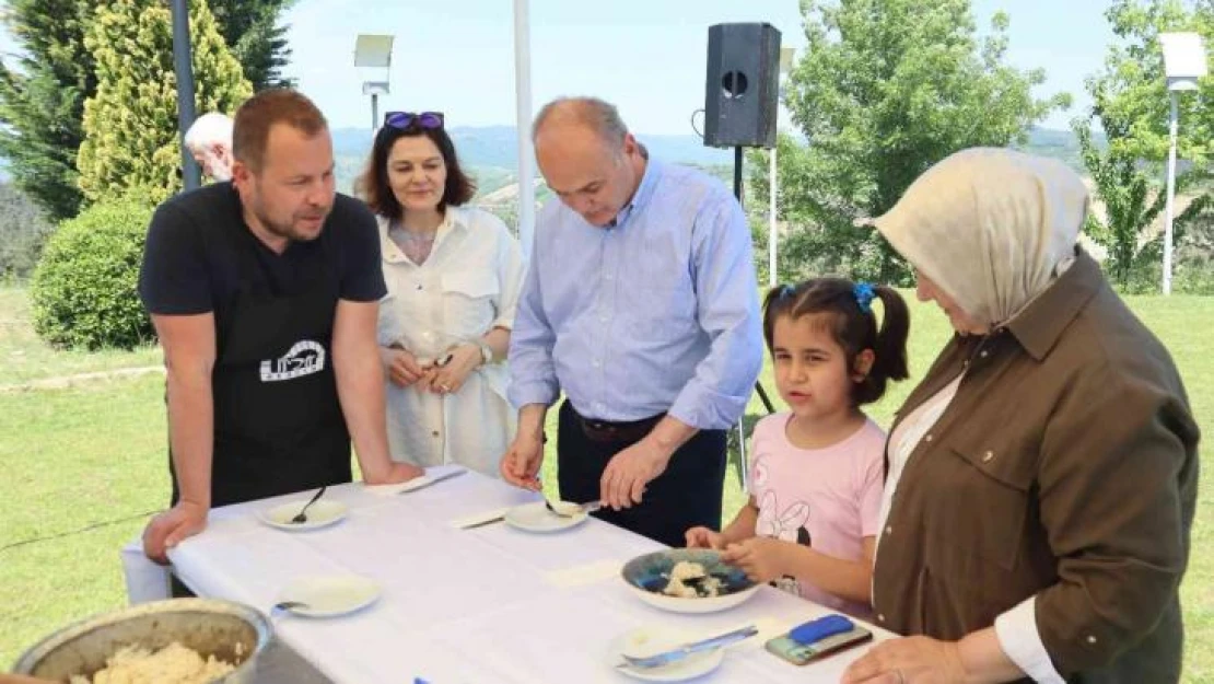 Dünyaca ünlü şef aşçı Yunus Emre Akkor, Düzce'ye geldi