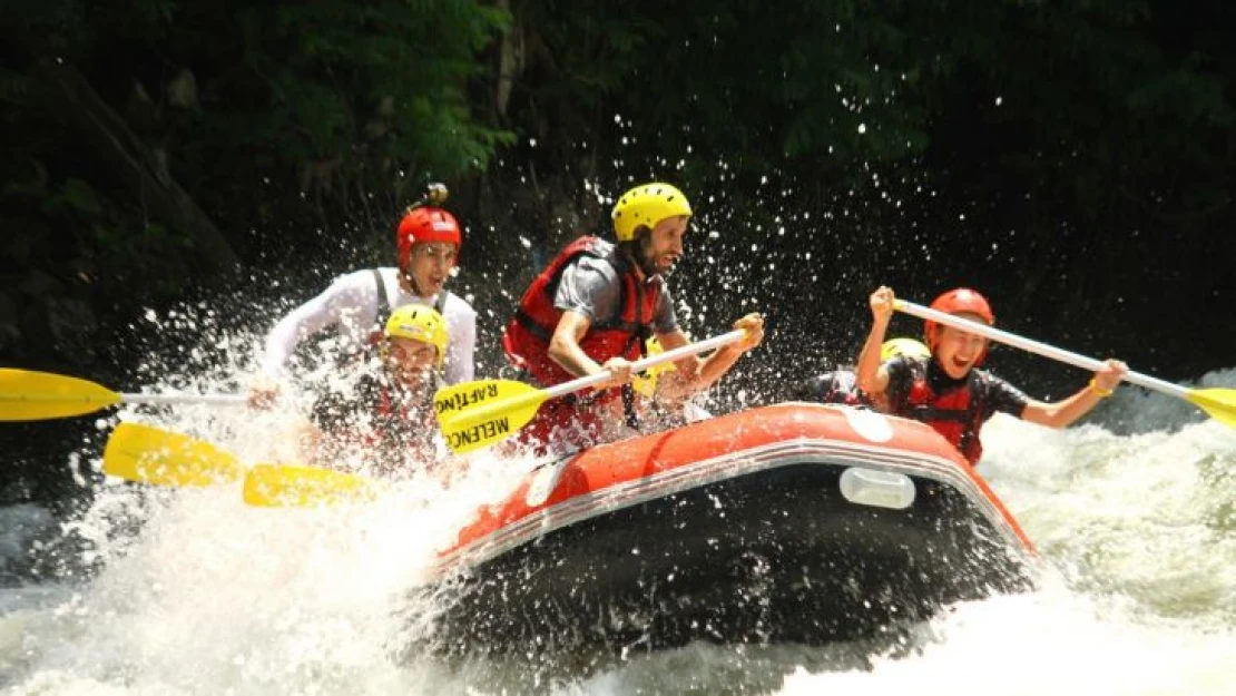 Düzce'de rafting sezonu başladı