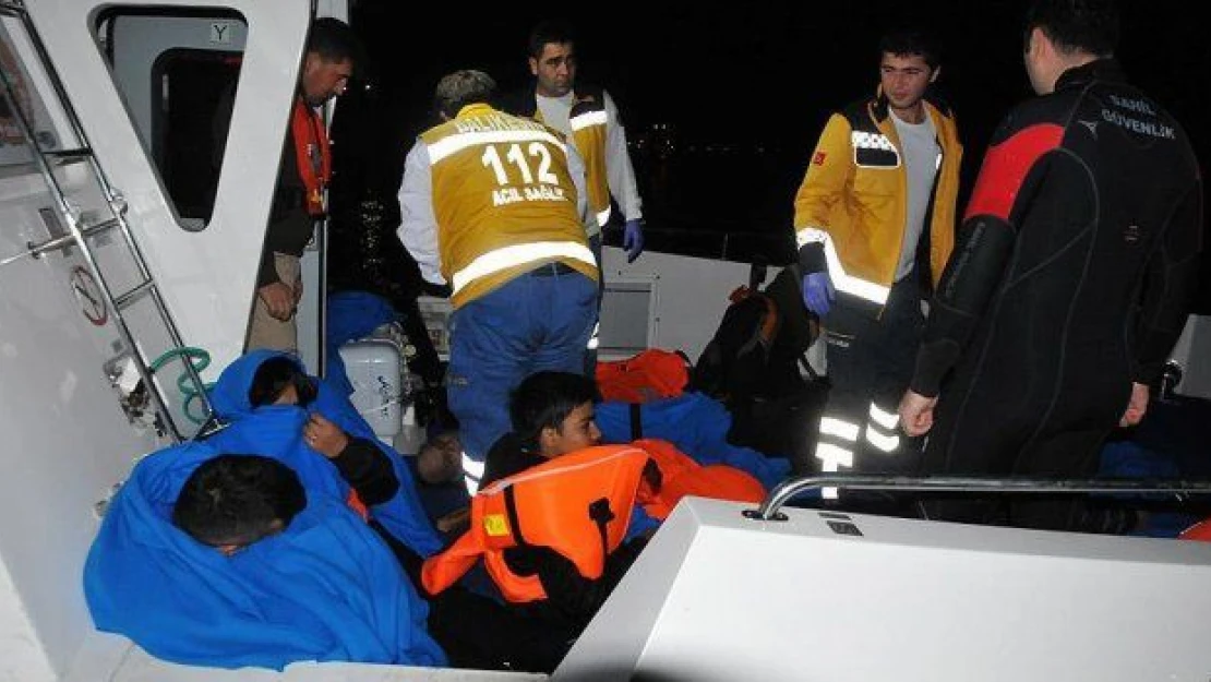 Ege'de yine göçmen faciası: Biri 3 aylık bebek 5 göçmen boğuldu