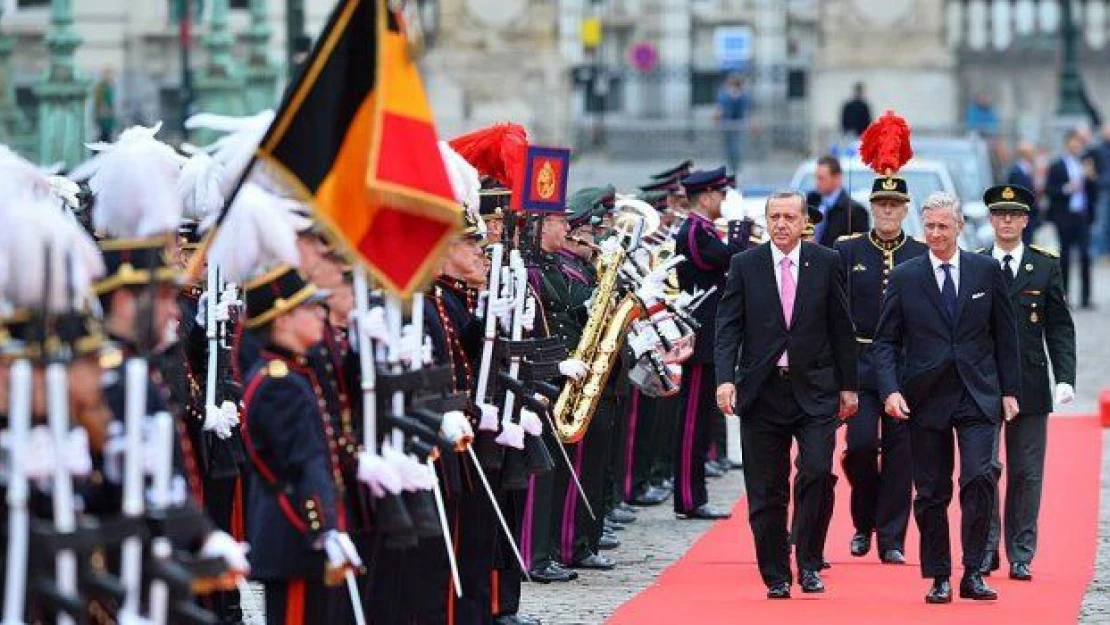 Erdoğan Brüksel temaslarına başladı