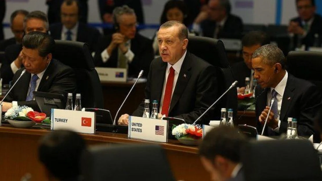 Erdoğan G20 Liderler Zirvesi'nde konuştu